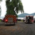 Photo by Jim Lennon. COVAC responds for water rescue.