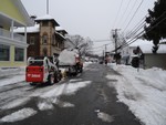 Photo by Jim Lennon. Snow removal on Main St.
