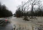 Route 32 washout. Photo by Mary Ann Neuman