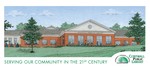 Cornwall Library to Expand. Picture of Front Renovation Plans.