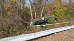 Photo by Jim Lennon. Fatal accident on Rt. 9W