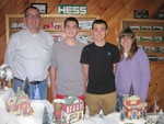 Robert, Lisa and their two sons Robbie and Daniel Hess all take a role in building Annaville. 5.
