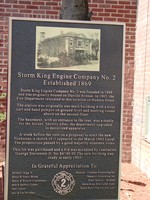 The firehouse plaque